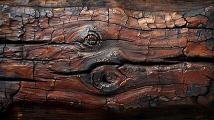   A tight shot of a wooden crocodile head carving - obrazy, fototapety, plakaty