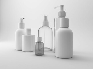 Cosmetic Products Mock Up