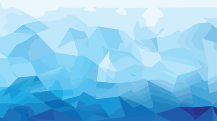 Light BLUE vector polygonal background. A sample wi - obrazy, fototapety, plakaty