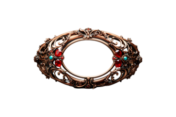 Painting Frame on transparent background.