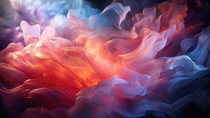translucent fractal abstract background