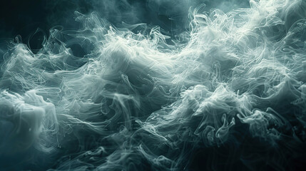 smoke blue background