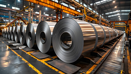 Steel Rolls in Industrial Production, Highlighting Strength & Innovation