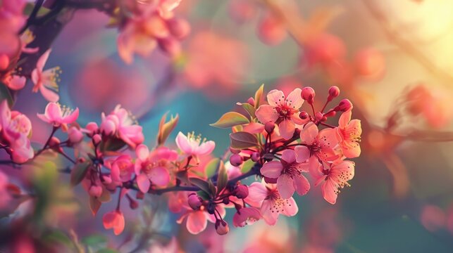 "Vibrant Spring: Refreshing Wallpapers Celebrating the Season of Renewal"