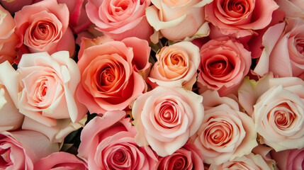 Fototapeta premium rose petals frame