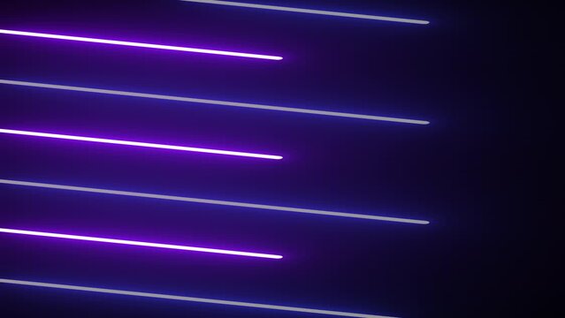 neon glow color moving seamless art loop background