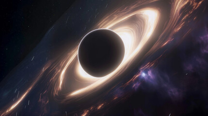 Conceptual Illustrations of the Appearance of Black Holes in Cosmic Space