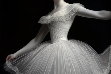 Fototapeta premium Ballet dancer in tutu