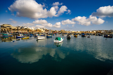 A beautiful fishing town in Malta - 784467373