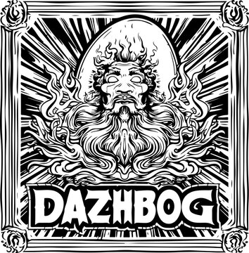 Dazhbog's effigy radiates with the sun's energy, a vital figure in Slavic lore, perfect for mythology and cultural heritage visuals.