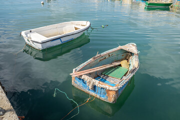 A beautiful fishing town in Malta - 784467524