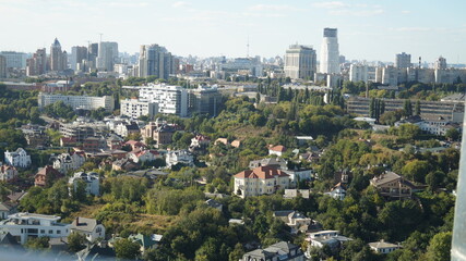 Obraz premium view of the city. View of the Kyiv
