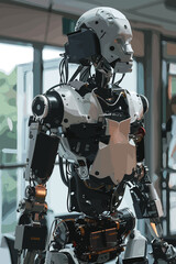 Robotic neurorehabilitation featuring exoskeletons, brain-controlled prosthetics, and assistive technologies for patient recovery and support