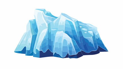 Polar iceberg icon isometric vector. Ice berg. Free