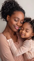 African American mother and child