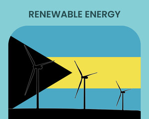Bahamas renewable energy, environmental and ecological energy idea
