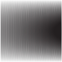 Obraz premium Halftone gradient lines Black vertical parallel stripes. Horizontal speed line halftone pattern with gradient effect. Template for backgrounds and stylized textures .halftone gradient lines. EPS 10