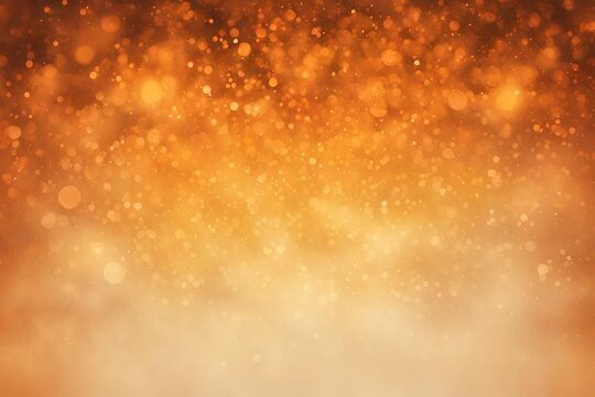 Orange bokeh , a normal simple grainy noise grungy empty space or spray texture , a rough abstract retro vibe shine bright light and glow background template color gradient