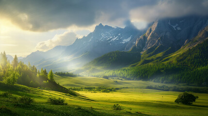 Beautiful Nature Landscapes  Photograph serene natural landscapes such as mountains, forests, or...