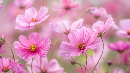 Pink Garden Splendor,Blooms Adorning the Landscape,Floral Delight, Pink Flowers Bringing Garden to Life,Garden Blush, Vibrant Pink Blooms Adding Charm,Botanical Beauty, Pink Flowers Flourishin.