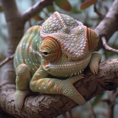 Chameleon Charm: Mesmerizing Images of Colorful Reptilian Wonders