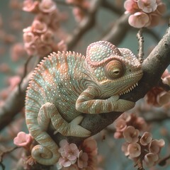 Chameleon Charm: Mesmerizing Images of Colorful Reptilian Wonders