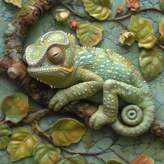 Chameleon Charm: Mesmerizing Images of Colorful Reptilian Wonders