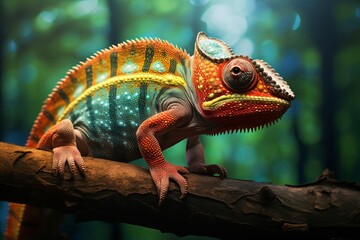 Chameleon Charm: Mesmerizing Images of Colorful Reptilian Wonders