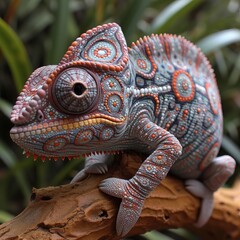 Chameleon Charm: Mesmerizing Images of Colorful Reptilian Wonders