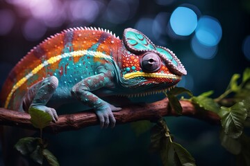 Chameleon Charm: Mesmerizing Images of Colorful Reptilian Wonders