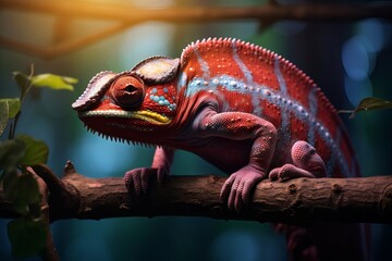 Chameleon Charm: Mesmerizing Images of Colorful Reptilian Wonders