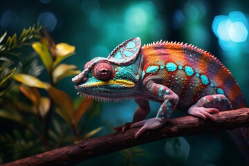 Chameleon Charm: Mesmerizing Images of Colorful Reptilian Wonders