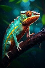 Chameleon Charm: Mesmerizing Images of Colorful Reptilian Wonders