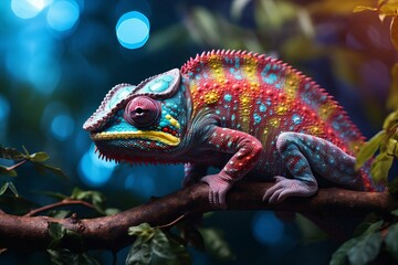 Chameleon Charm: Mesmerizing Images of Colorful Reptilian Wonders