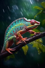 Chameleon Charm: Mesmerizing Images of Colorful Reptilian Wonders