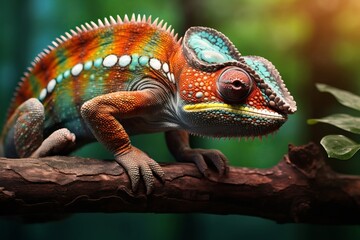 Chameleon Charm: Mesmerizing Images of Colorful Reptilian Wonders