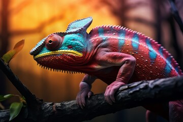 Chameleon Charm: Mesmerizing Images of Colorful Reptilian Wonders