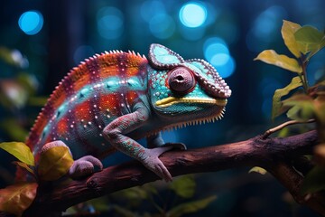 Chameleon Charm: Mesmerizing Images of Colorful Reptilian Wonders