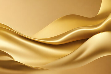 Abstract gradient smooth gold color background image