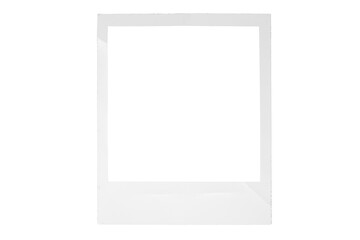Empty Photo frame isolated background vector illustration