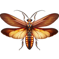 Obraz premium Isolated Insect on a Clear PNG Canvas, Generative AI