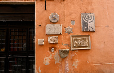 The Old Jewish Quarter in Rome