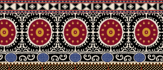 design flower pattren background ethnic design 