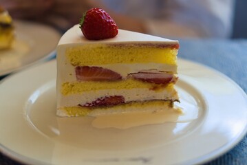美味しそうなショートケーキ