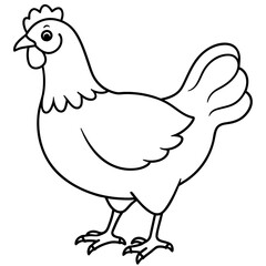 hen and chicken vector illustration mascot,hen silhouette,vector,icon,svg,characters,Holiday t shirt,black chicken cartoon drawn trendy logo Vector illustration,chicken on a white background,eps,png,l