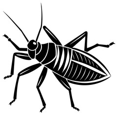 grasshopper vector illustration mascot,grasshopper silhouette,vector,icon,svg,characters,Holiday t shirt,black katydid cartoon drawn trendy logo Vector illustration,katydid on a white background,eps,p