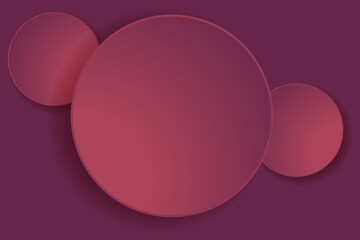 Set of round frames with effect. Circle for design.