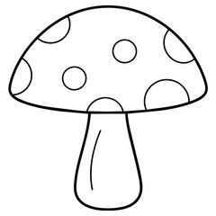 mushroom vector illustration mascot,mushroom silhouette,vector,icon,svg,characters,Holiday t shirt,black mushroom cartoon drawn trendy logo Vector illustration,mushroom on a white background,eps,png,l