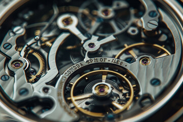 A close up of a watch with the words Conda Sp.Pm