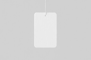 Car scented air freshener mockup.